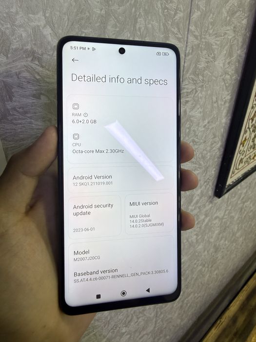 Redmi POCO X3 NFC 6/128GB pachti ideal