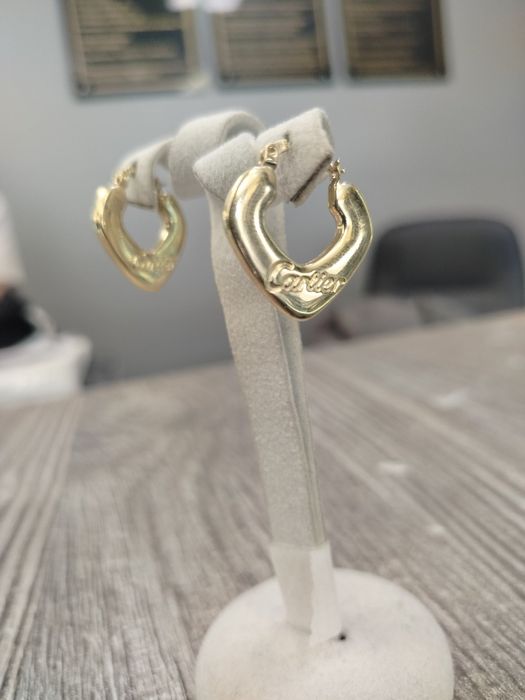 НОВИ Златни Обеци 3.22гр / 14К