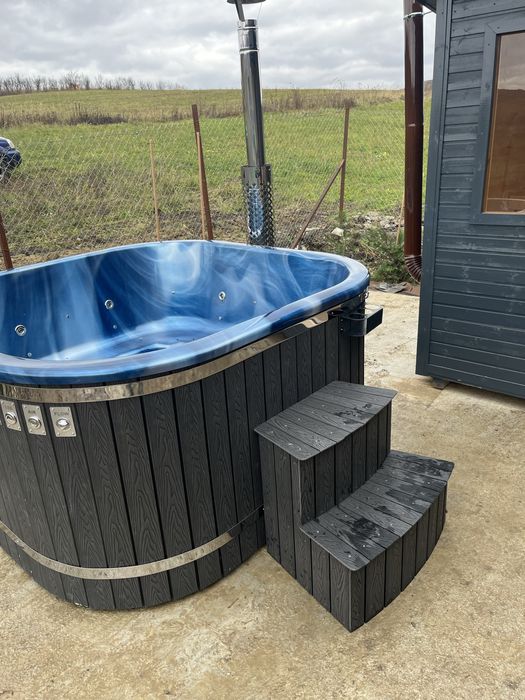 Ciubar din acril si sauna