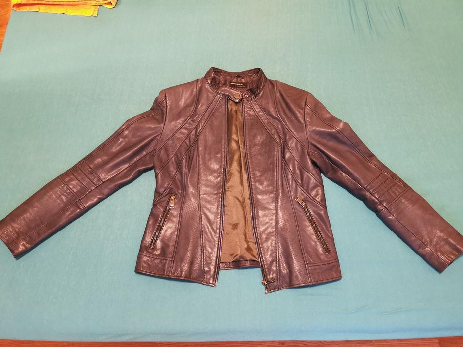 Яке от естествена кожа