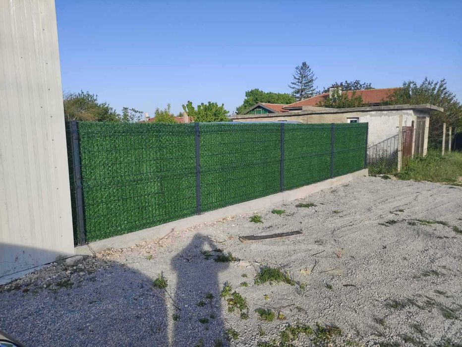 ОГРАДА! СУПЕР ЦЕНА! Оградна мрежа с декорация. GREEN GRASS.