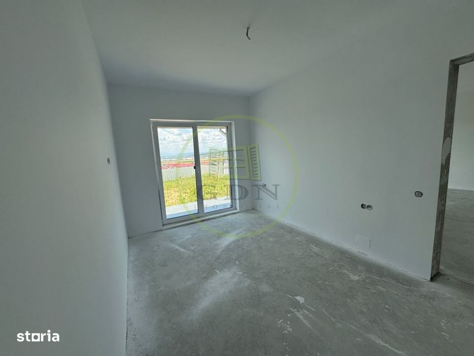 Nou! Ap. la parter, 3 cam., 68 mp., 50 mp. gradina, Apahida