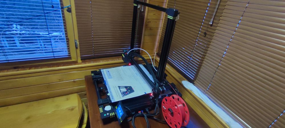 Anycubic Chiron 3D принтер - отлично състояние + аксесоари