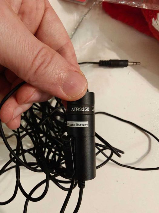 Микрофон петличка Audio-Technica ATR3350
