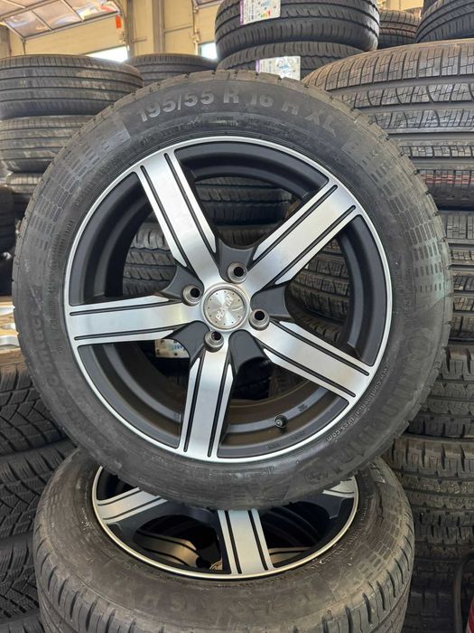 Jante Noi Dacia Logan Sandero Anvelope Noi Vara Continental 195 55 16
