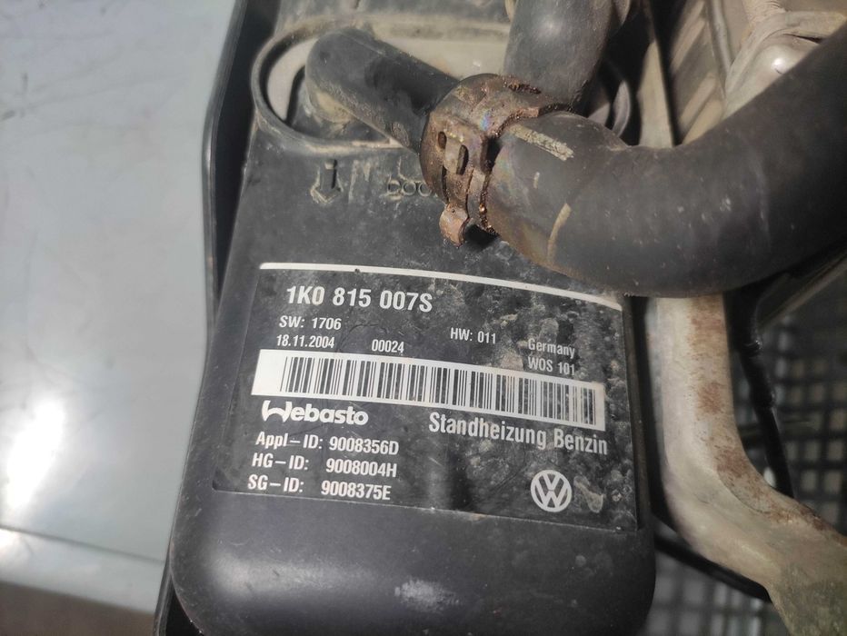 Webasto volkswagen vw golf 5 benzina 1.6 FSI cod 1k08155007s