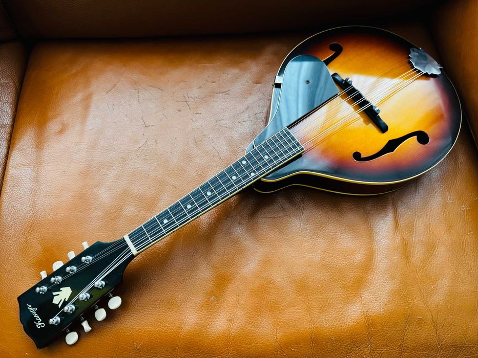 Made in JAPAN! 1970's Мадолина "The Kasuga" M-18 с оригинален кейс!