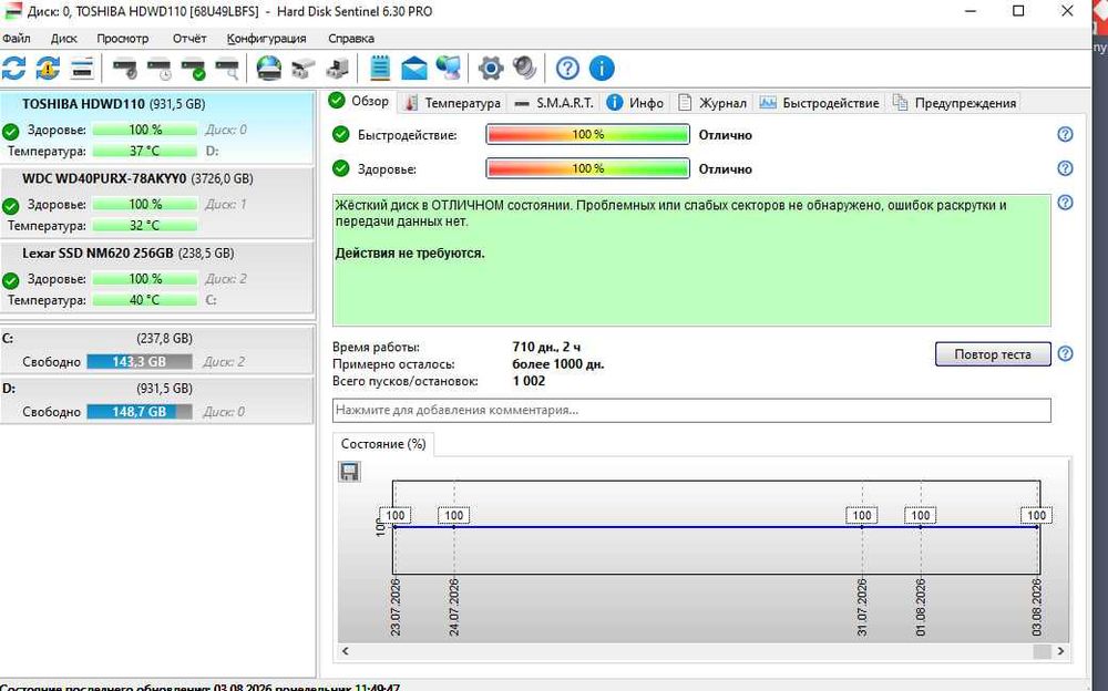 4TB Western Digital HDD