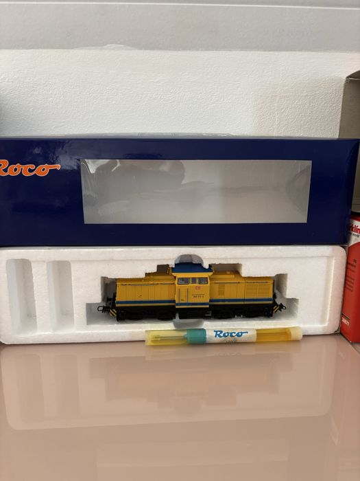 Set marklin+ locomotive+ piste