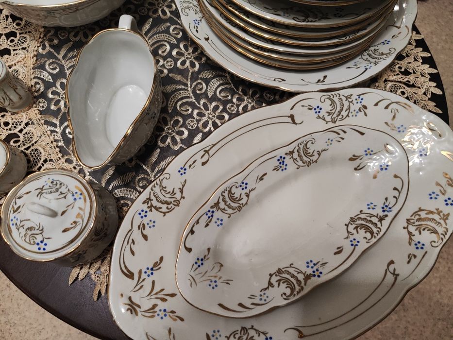 СССР сервиз 50-х "Незабудка"