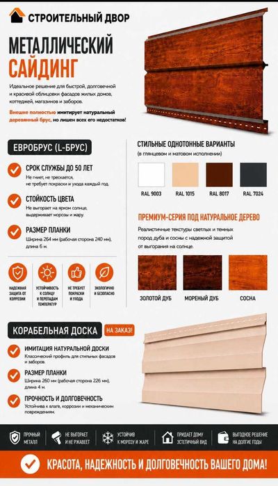 Металлический сайдинг