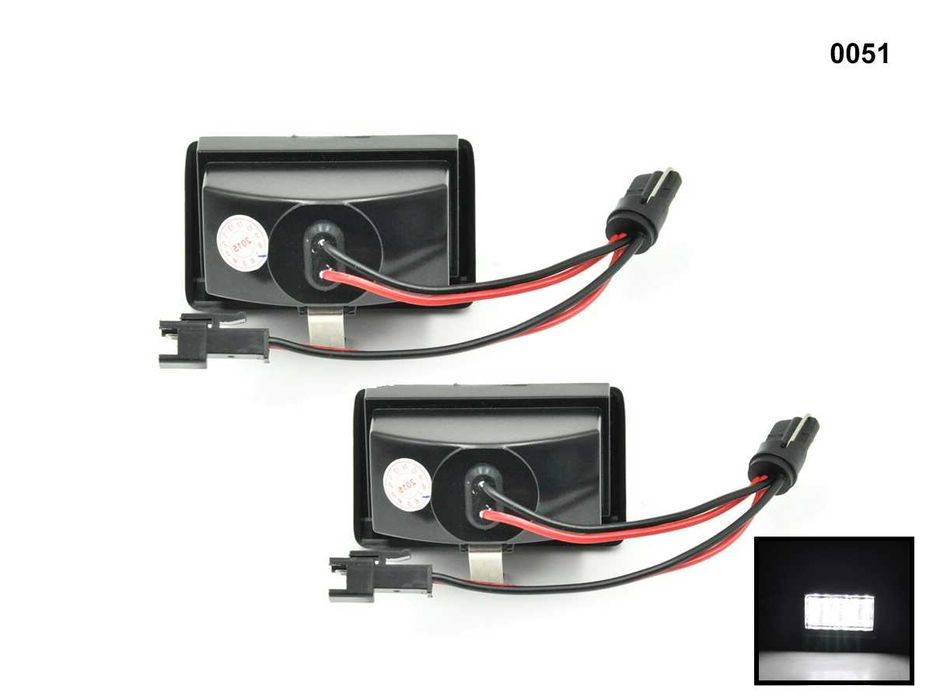 Mercedes ML GL W164 X164 LED Диодни Плафони Заден Номер Светлини МЛ ГЛ