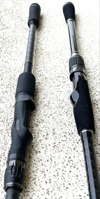 Lansete spinning RTB Fortezza si Shimano Nasci - impecabile