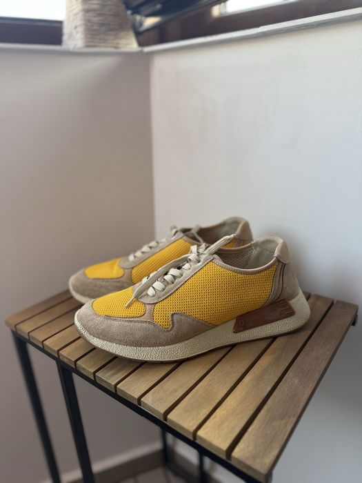 Bigiotto's Shoes adidasi casual piele intoarsa+textil marimea 41