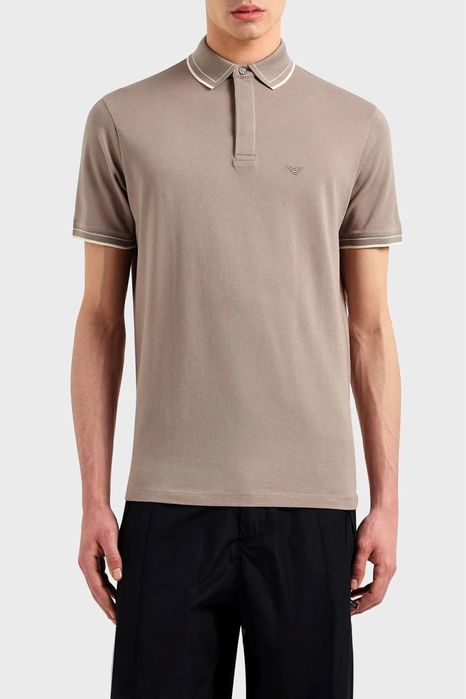 Tricou polo Emporio Armani