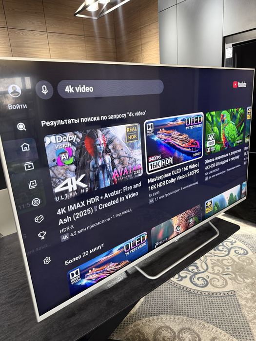 Телевизор SONY BRAVIA большой smart tb android 140cm