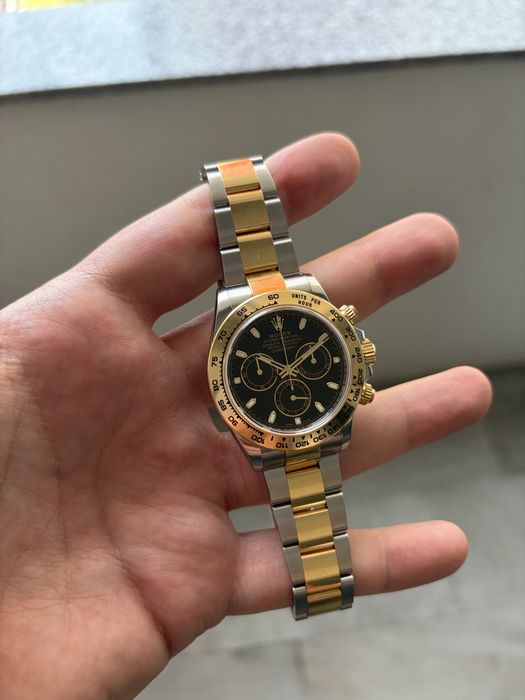 Rolex Daytona Two-Tone Black Dial 40MM FullSet