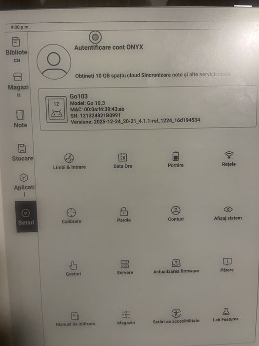 Onyx Boox Go 10.3