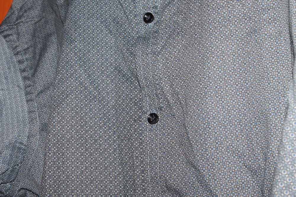 Camasa albastra barbati slim fit Blooker marime XL