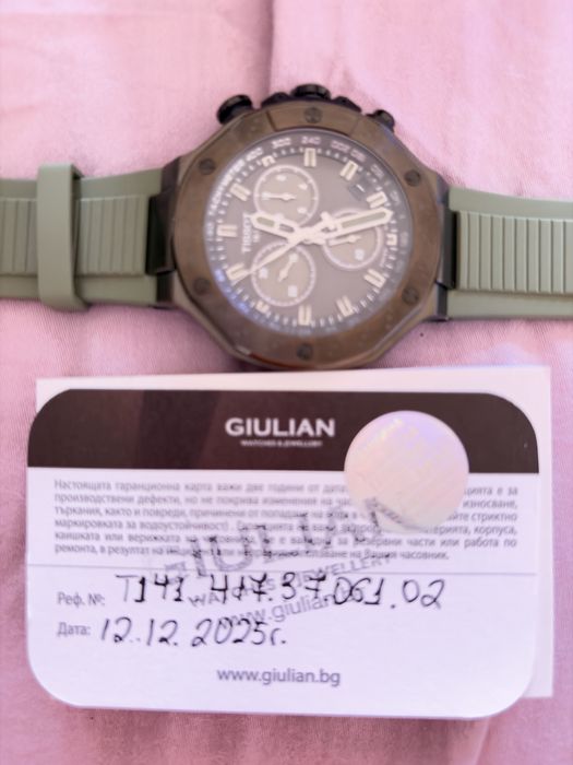 Часовник Tissot Т141 чисто нов