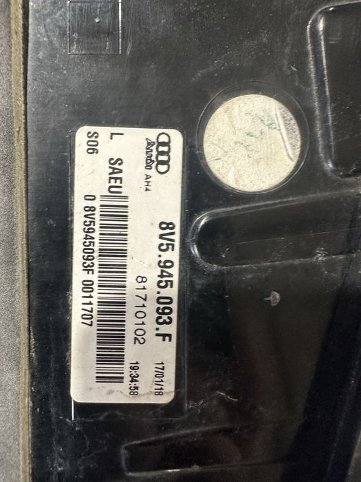 Audi A3 ляв стоп