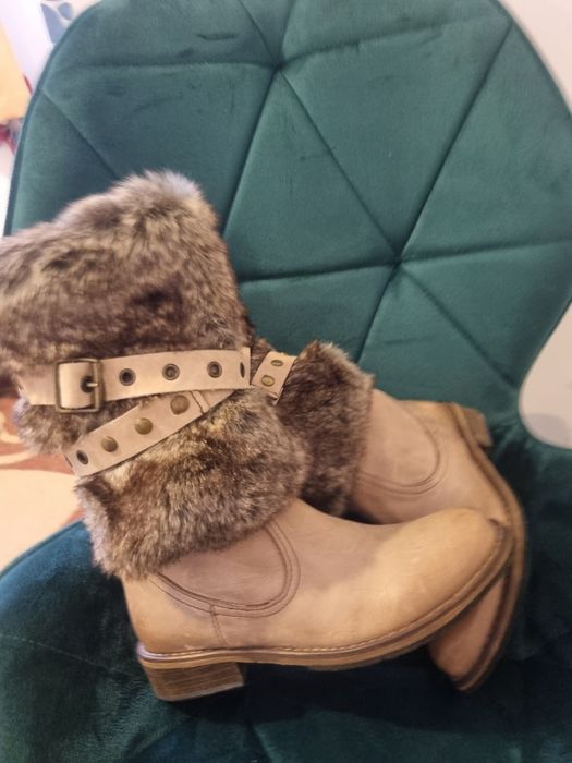 Cizme din piele naturala 36