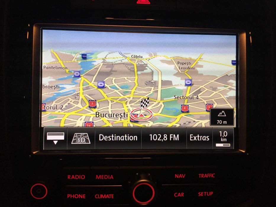 Harti Navigatie Europa + Romania Volkswagen Touareg 7P RNS 850