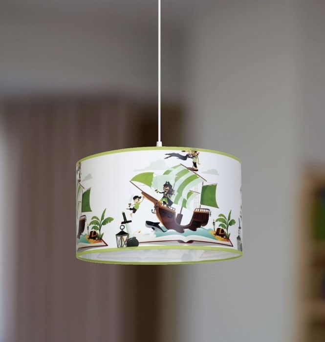 Plafonieră Pendul Pirat, 1 x E27, 15 W, IP20, D 30 cm