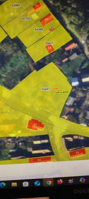 Vand teren in Sisterea, com. Cetariu, langa drum asfaltat