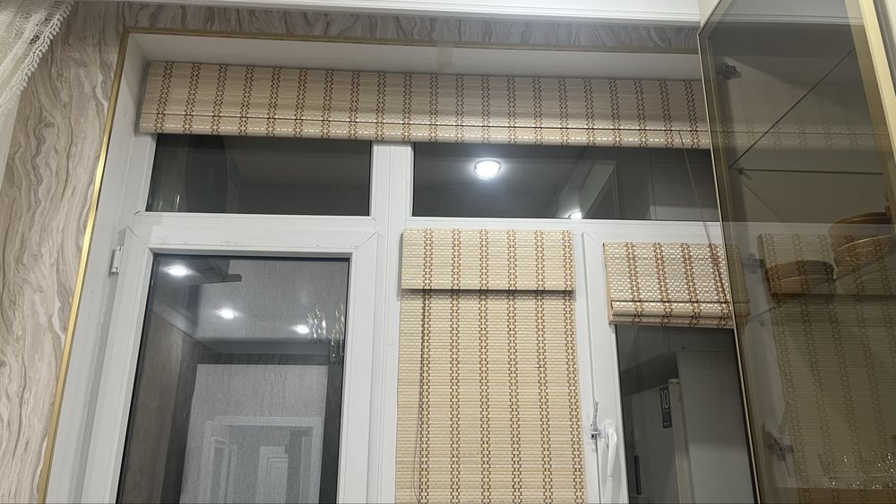 Бамбук жалюз. Көлденеңді.