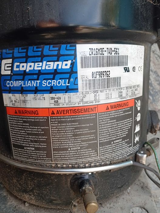 Продам Компрессор на холодильник Большой на 380вольт