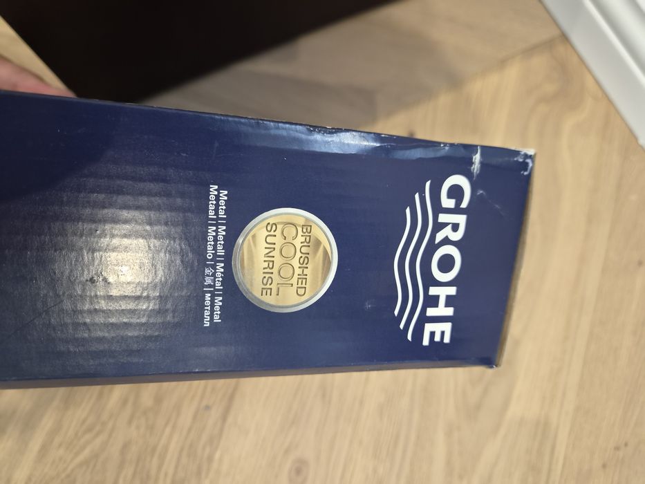 Oglinda grohe auriu periat cosmetica baie