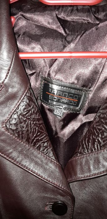 Vînd Jachetă damă maro din Piele ecologică