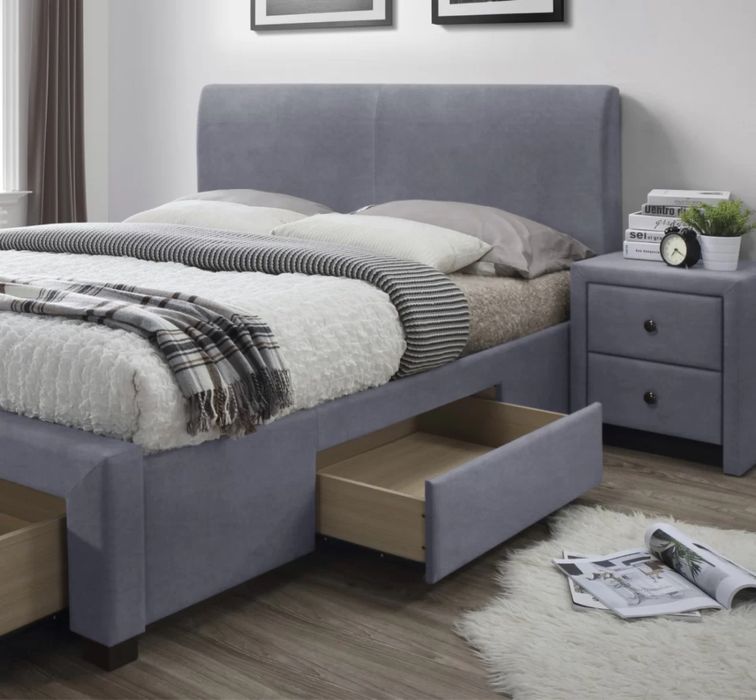 Тапицирано легло Modena 3 Гълъбово Сиво