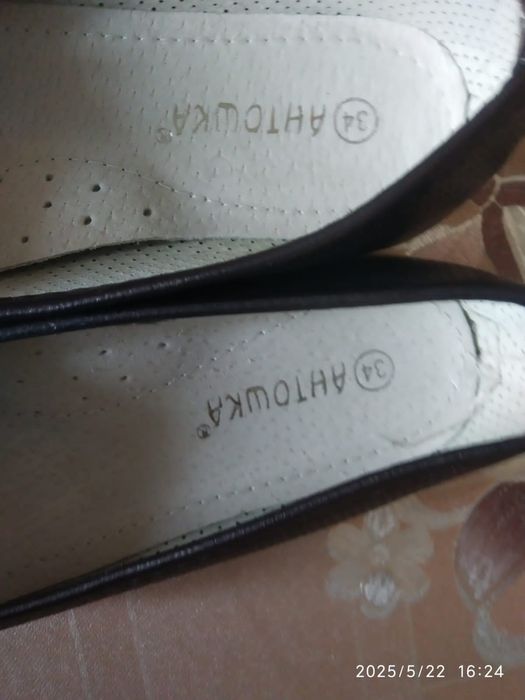 Новые туфли 34 размер
