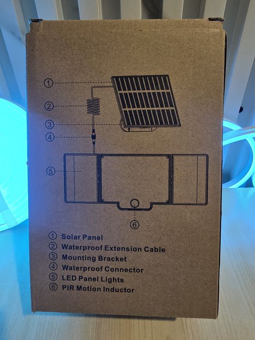 Соларна лампа за външни условия