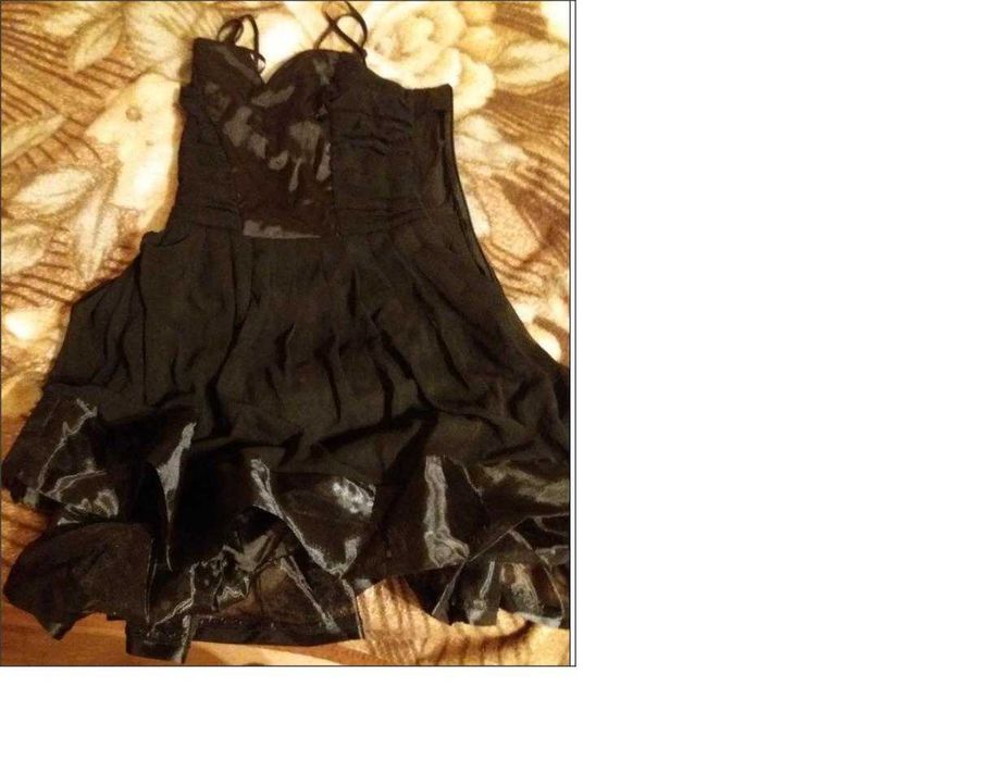 rochie neagra de ocazie marimea 34 +transport gratuit