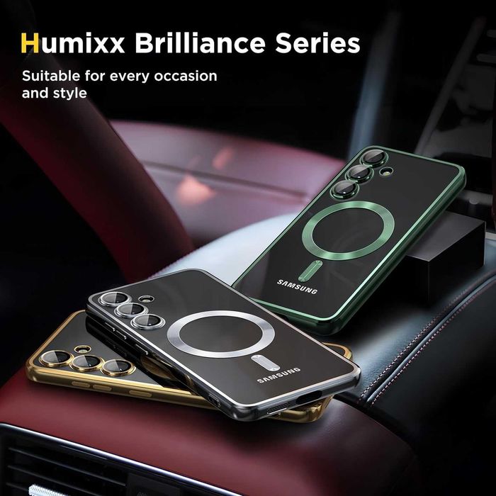 Husa Luxury MagSafe Samsung Galaxy S25 / S25 FE / S25 Plus / S25 Ultra