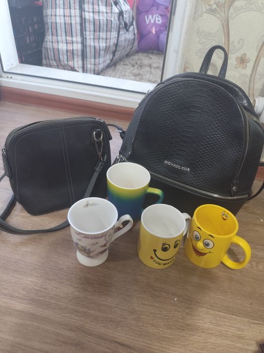2 сумки 4 кружки