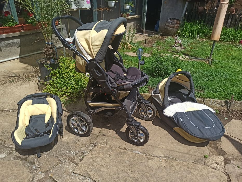 Бебешка количка пълен комплект