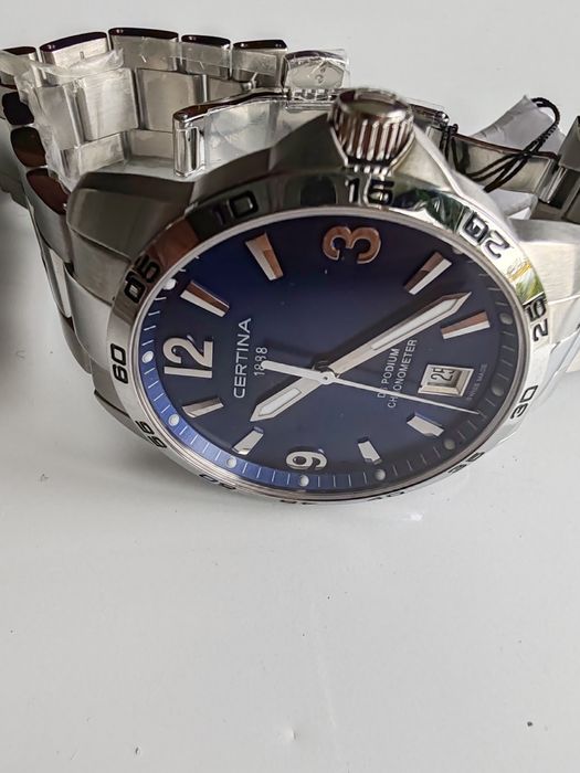 Ceas Certina DS Podium Chronometer Quartz 40 mm Nou-Nepurtat!