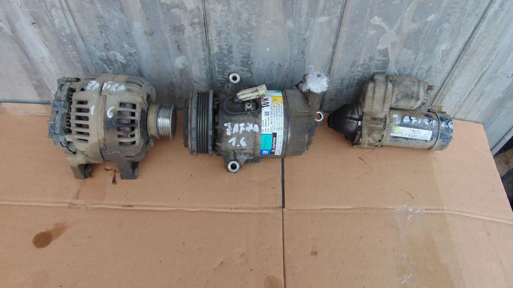 Alternator,compresor,electromotor Opel Zafira B,astra H,corsa D,meriva 1.6 benzina An 2005-2010