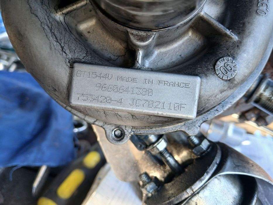 Турбо 9660641380 за PEUGEOT 407 1.6 HDi (2009)