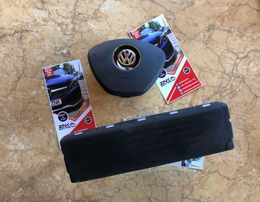 kit airbag - pentru toate modelele VW - plansa de bord set centuri