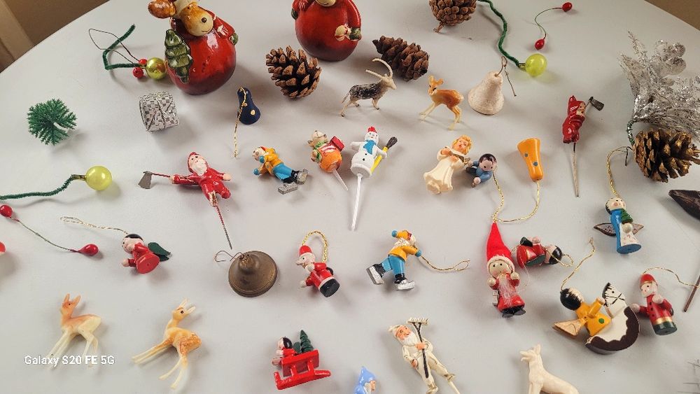 Винтидж декоративен коледна украса за елха