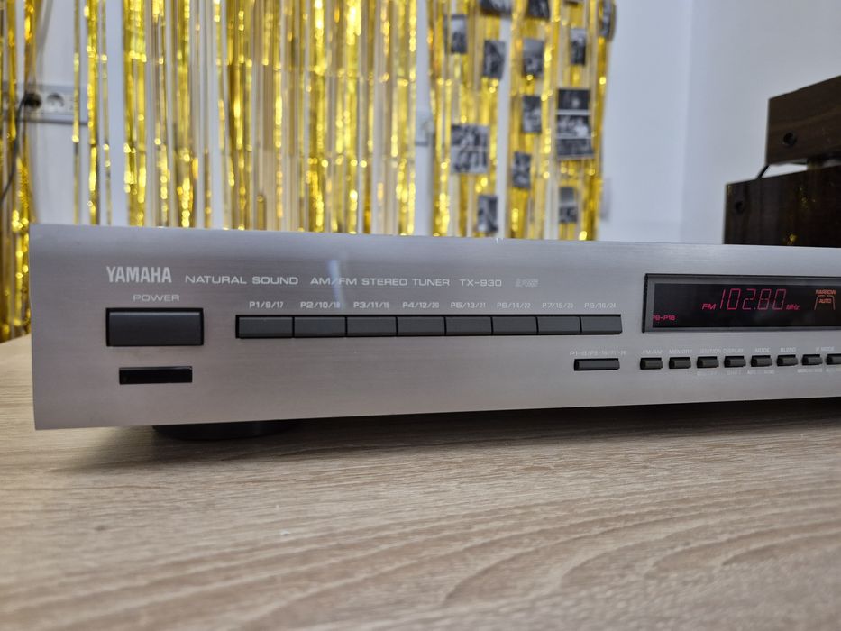 Tuner audio Yamaha TX-930 – serie de top – receptie excelenta – hi-fi