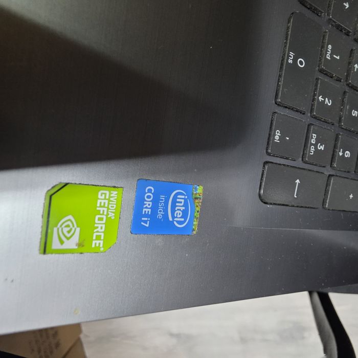 Ноутбук на запчасти, hp i7 nvidia
