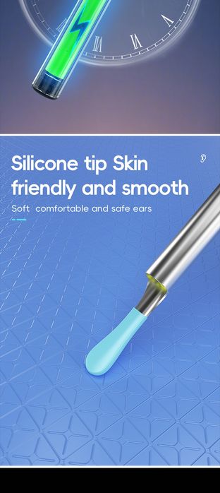 Инструмент за почистване на уши с камера