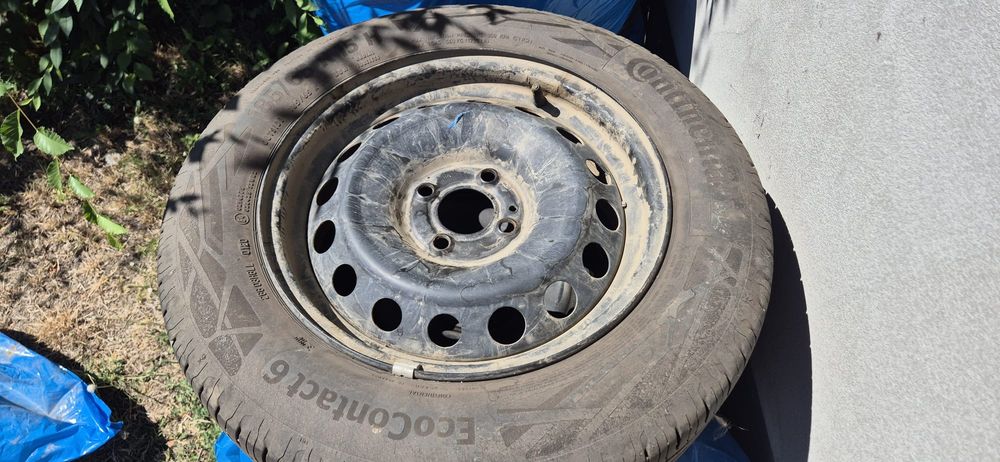 Anvelope+jante dacia sandero utilizate 3 luni