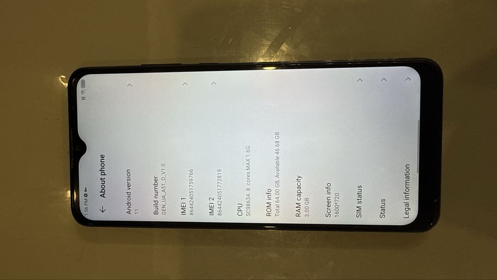 ZTE Blade A51…..